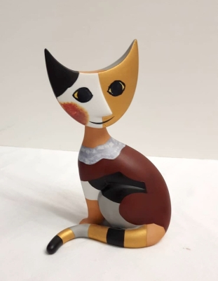 ROSINA WACHTMEISTER: Katze - Stella (braun-gold)