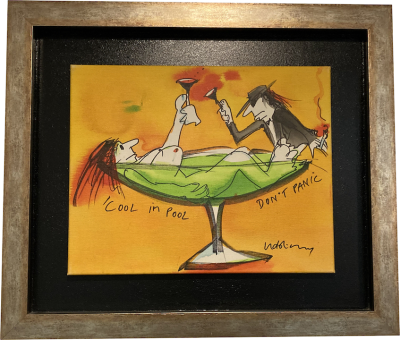 UDO LINDENBERG: Cool im Pool - don't panic - ORIGINAL