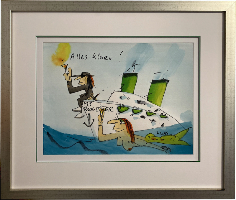 UDO LINDENBERG: Alles klaro! MS Rock-Liner - ORIGINAL