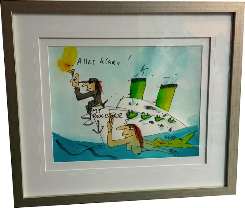 UDO LINDENBERG: Alles klaro! MS Rock-Liner - ORIGINAL