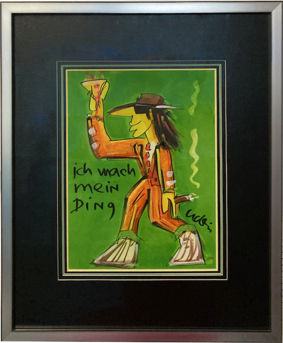 UDO LINDENBERG: Ich mach mein Ding (grün) - ORIGINAL