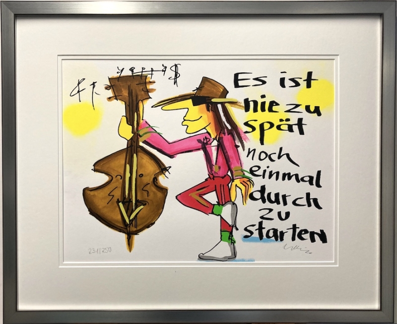 Rahmen silber/schwarz