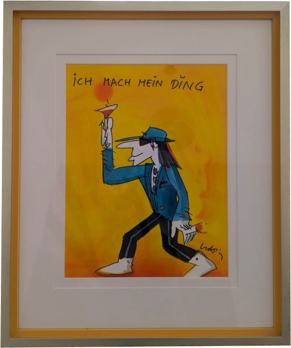 UDO LINDENBERG: Ich mach mein Ding (gelb) - ORIGINAL