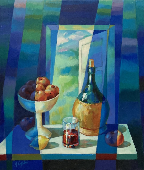 ALGIS: Stillleben in Blau
