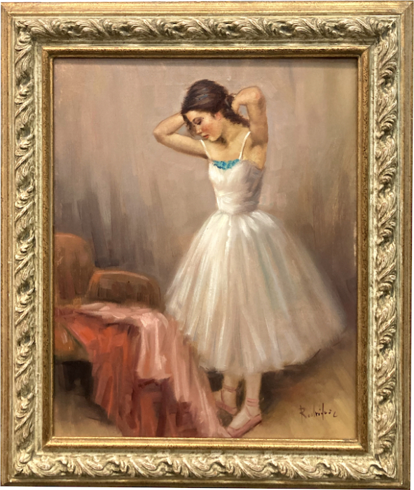 KÜNSTLER UNBEKANNT: Ballettänzerin (Kundenauftrag)