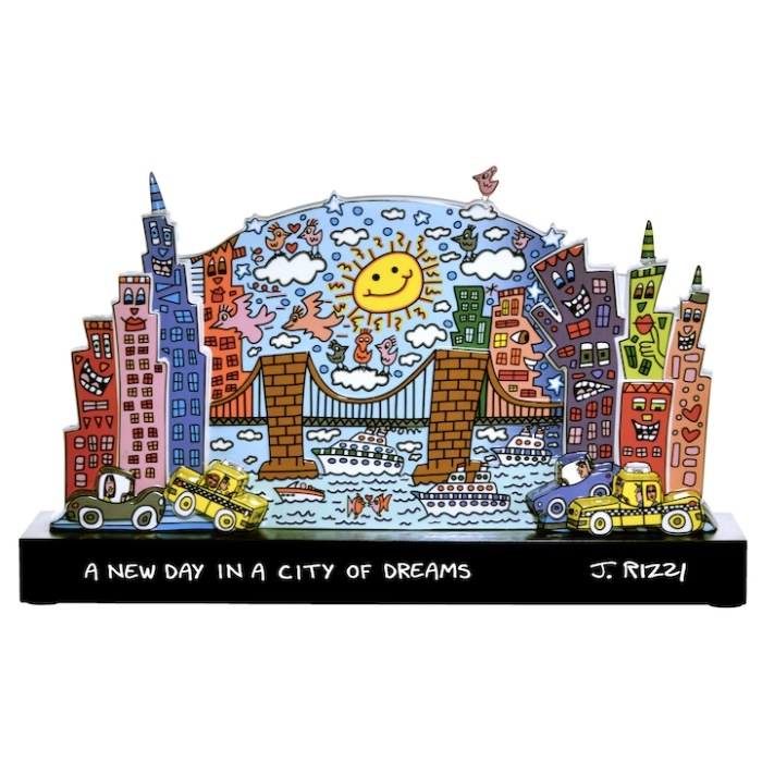 JAMES RIZZI: Figur "A New Day in a City of Dreams"