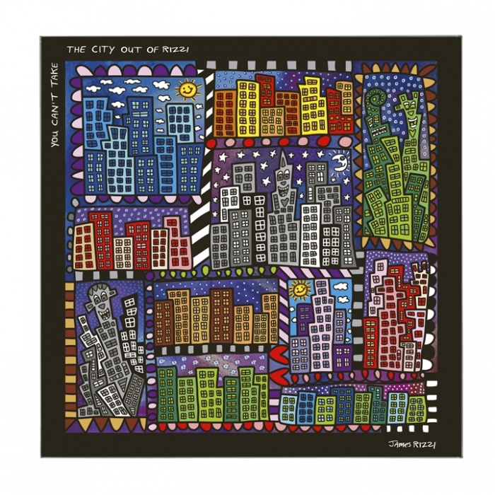 JAMES RIZZI: You Can Not Take the City Out of Rizzi - Magnettafel