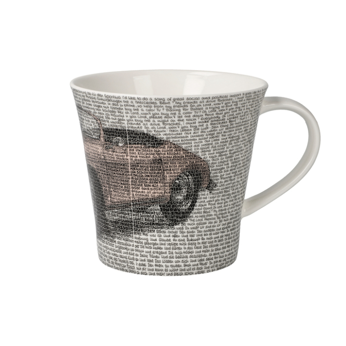 SAXA: Tasse - Porsche 356 Rubyred