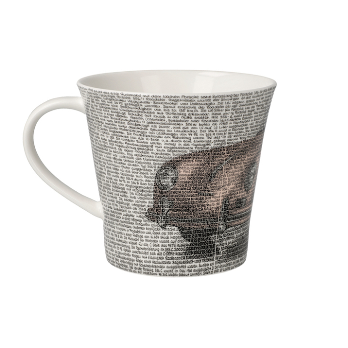 SAXA: Tasse - Porsche 356 Rubyred