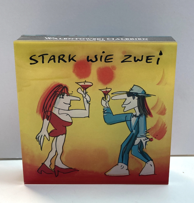 Acrylfigur "Stark wie zwei"