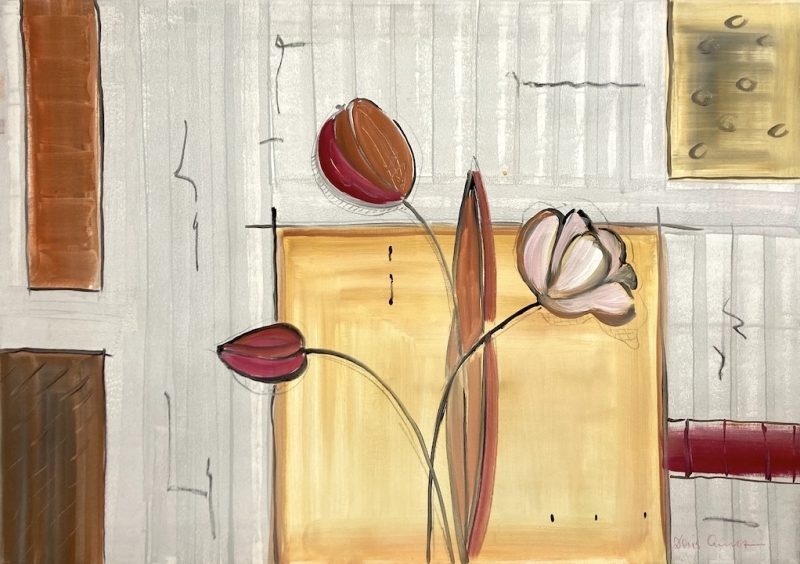 DORIS ARNDT: Blumenmalerei