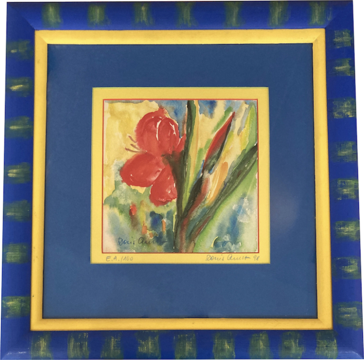 DORIS ARNDT: Rote Blume
