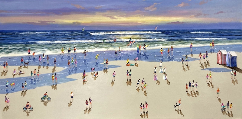 PAOLA CASSAIS: Fit am Strand