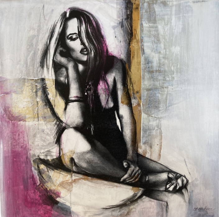 TALANTBEK CHEKIROV: Siebdruck 1