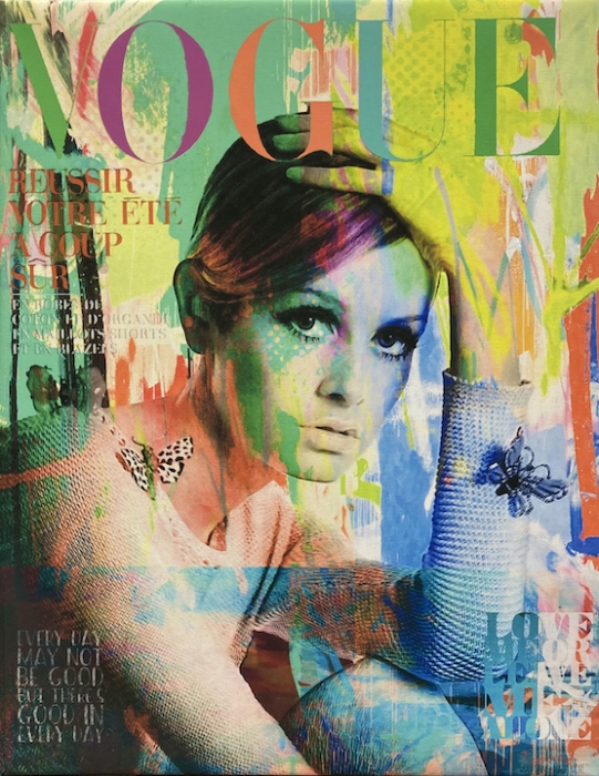 WOLFGANG D'AUTRICHE: Twiggy Vogue Cover