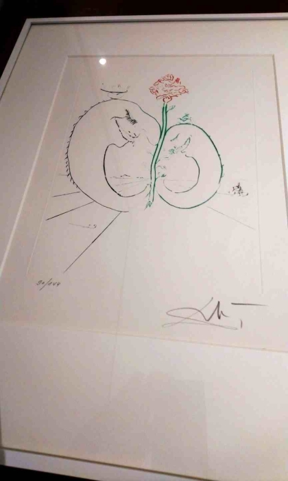 SALVADOR DALI: Ohne Titel (KA)