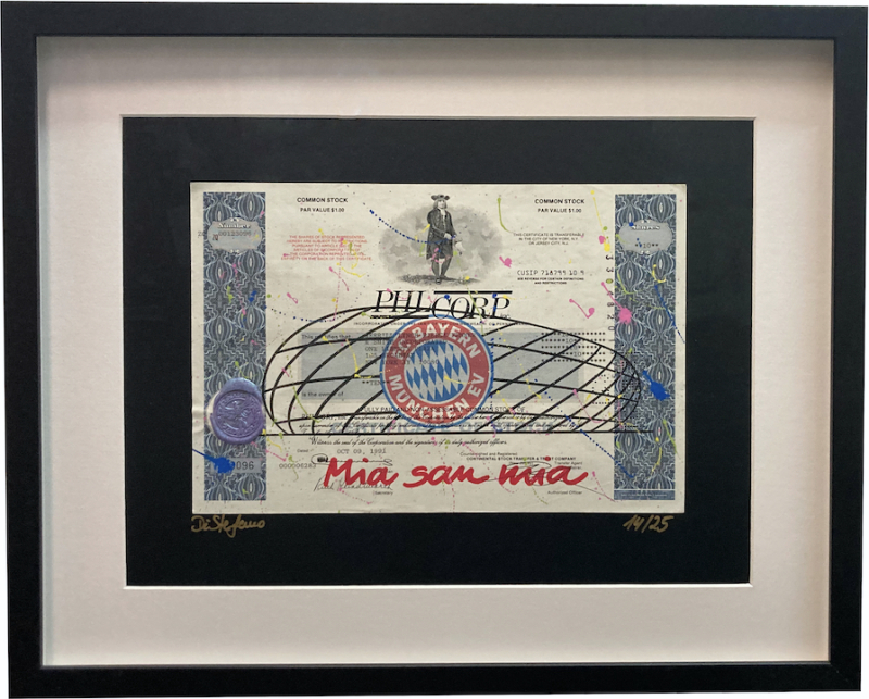 DI STEFANO: Mia san Mia - FC Bayern München (blau)