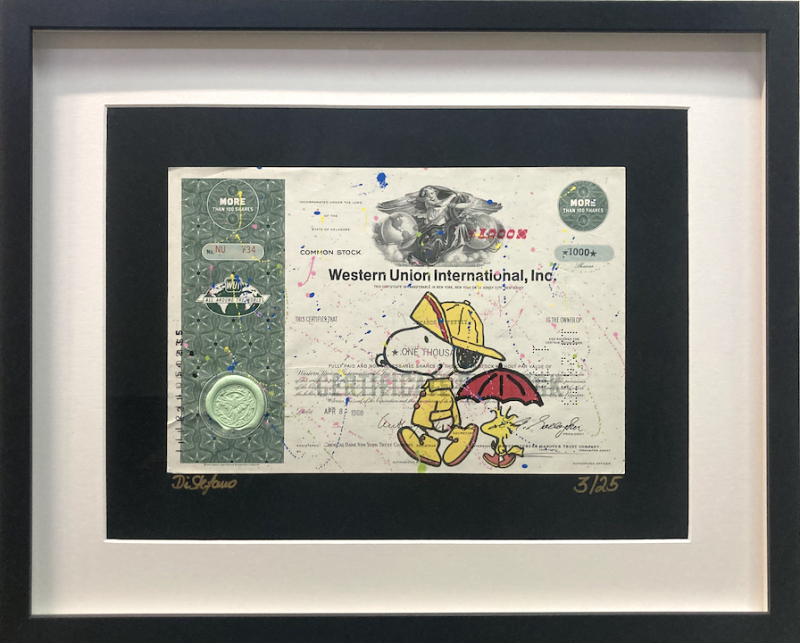 DI STEFANO: Snoopy und Woodstock (Western Union International, Inc.)