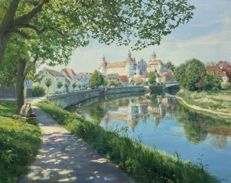 DMITRY NAYDA: Neuburg an der Donau, Original