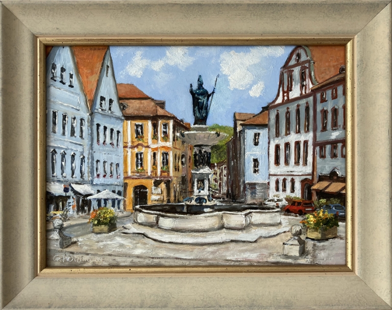 GÜNTHER FRÜHMESSER: Marktplatz Eichstätt