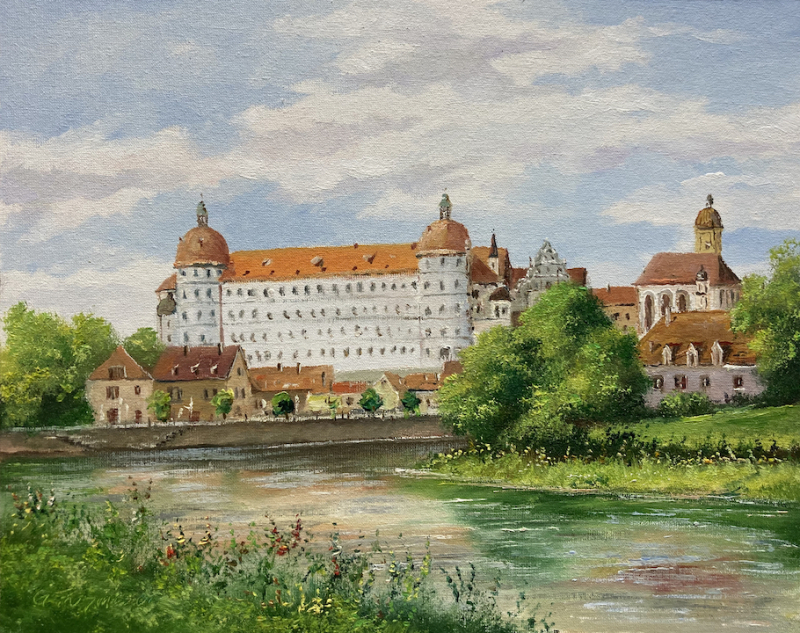 GÜNTHER FRÜHMESSER: Neuburg an der Donau, Donaukai