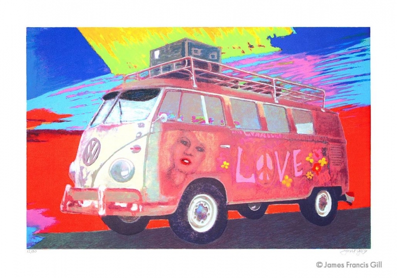 JAMES FRANCIS GILL: Hippie Bus