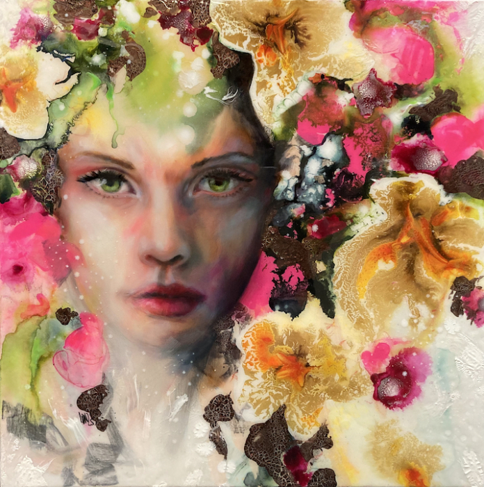 ILONA GRISS-SCHWÄRZLER: Kissed by flowers - glanz