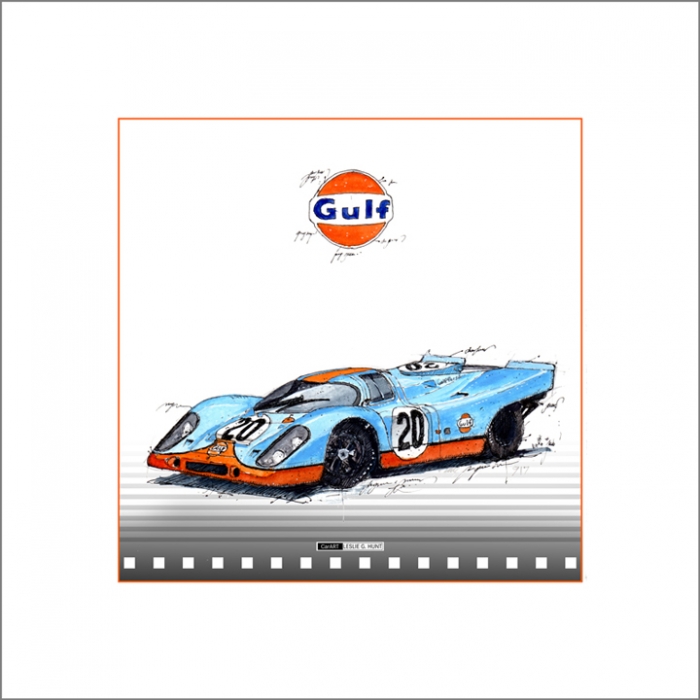 LESLIE G. HUNT: GULF Porsche 917