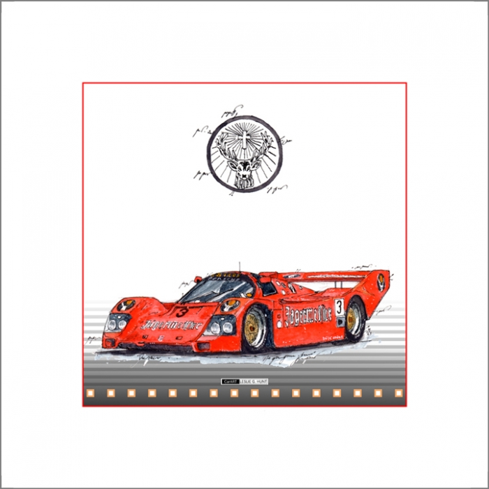 LESLIE G. HUNT: Jägermeister Porsche 962