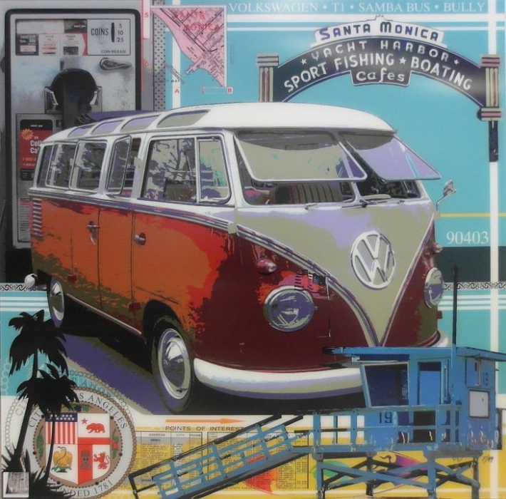 LESLIE G. HUNT: VW Samba Bus (Bully)