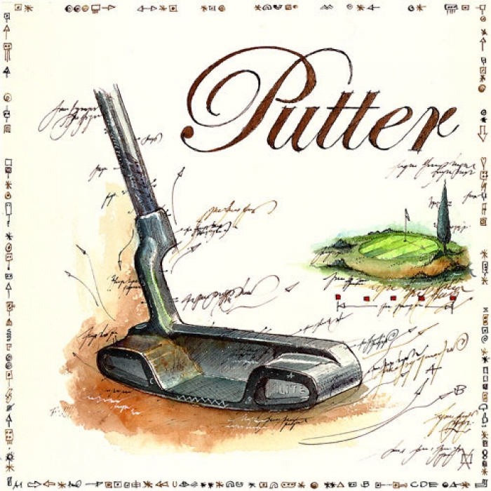 LESLIE G. HUNT: Putter