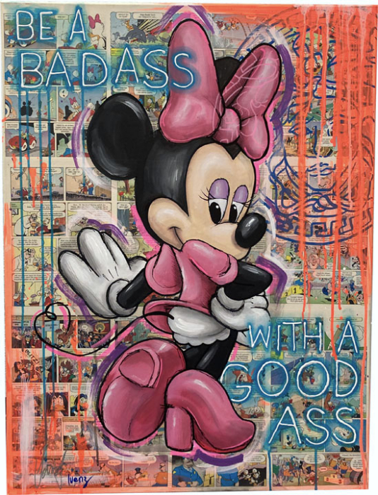SASKIA IVENZ: Badass Minnie - ORIGINAL