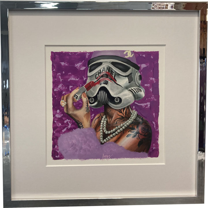 SASKIA IVENZ: Purple Chanel - OP