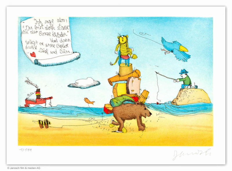 JANOSCH: Ich sage also, du bist so stark wie Klitschko