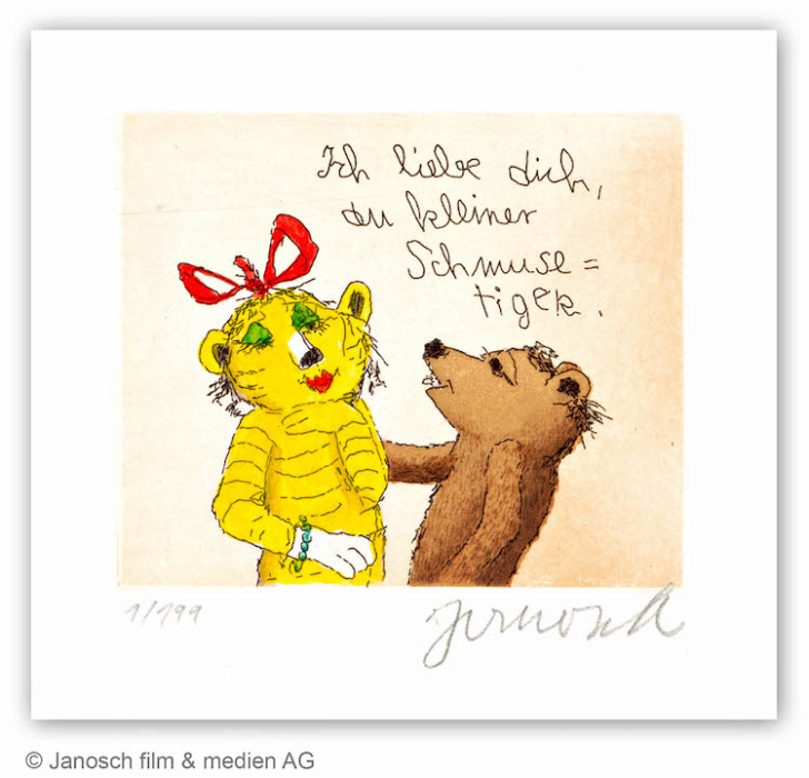 JANOSCH: Ich liebe dich kleiner Schmusetiger