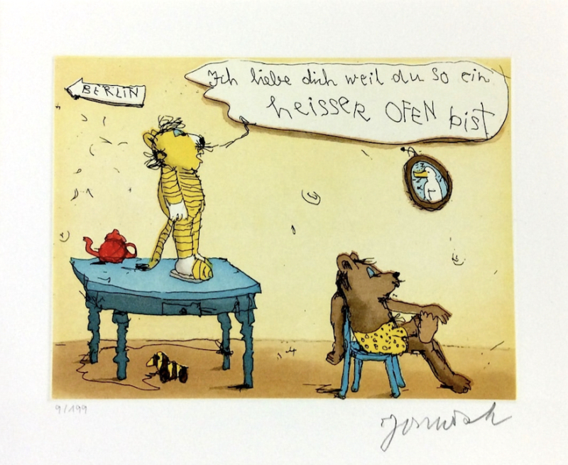 JANOSCH: Ich liebe dich weil du so ein heisser Ofen bist