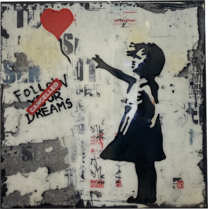MICHA BAKER: Ballon Girl (Hommage Mr. B.)