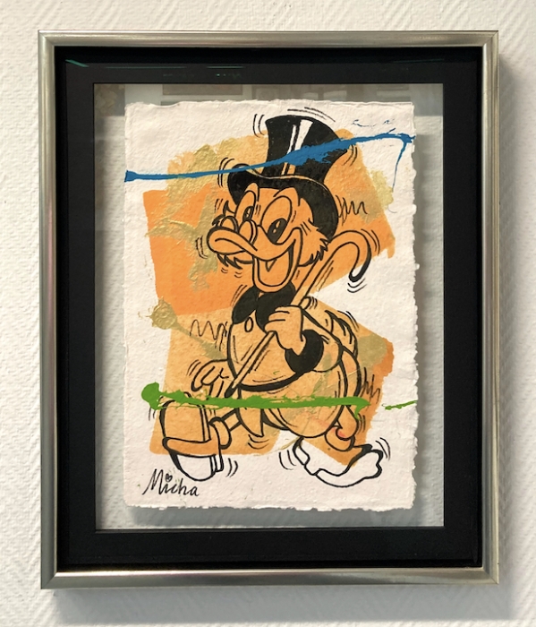 MICHA BAKER: Dagobert Duck (Original)