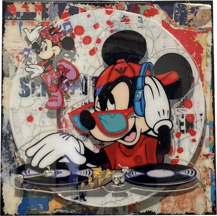 MICHA BAKER: Mr. DJ (Original Epoxy Art Icon)