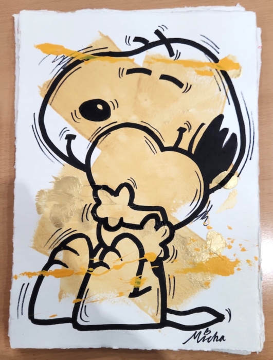 MICHA BAKER: Snoopy in love (Original)