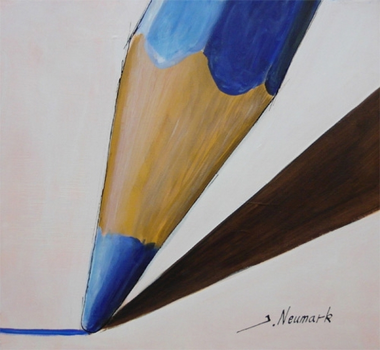 JORAM NEUMARK: Stift blau