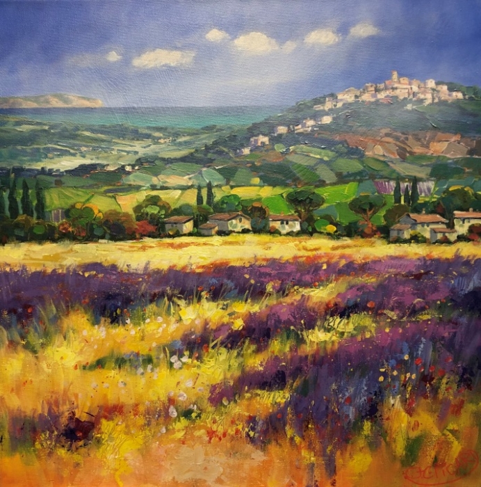 JEAN-CLAUDE PICARD: Lavendelfeld