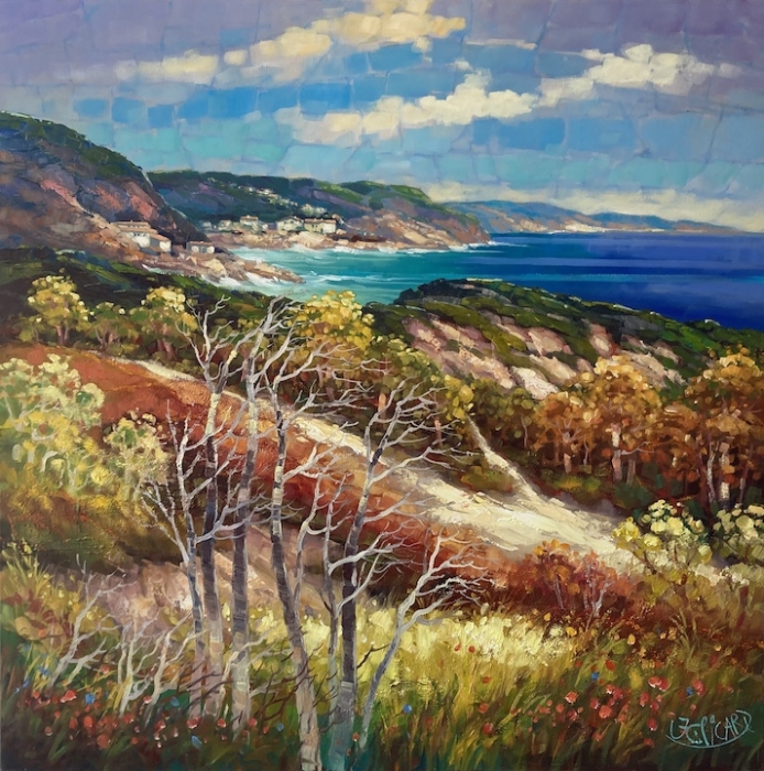 JEAN-CLAUDE PICARD: Landschaft am Meer