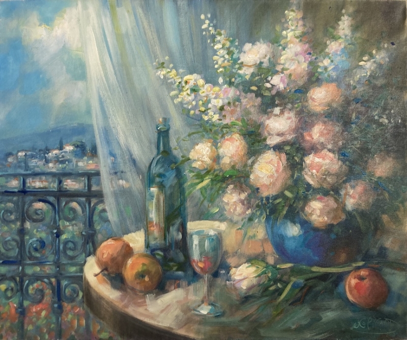 JEAN-CLAUDE PICARD: Stillleben mit Aussicht