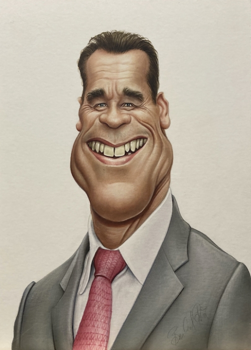 BERNHARD PRINZ: Arnold Schwarzenegger