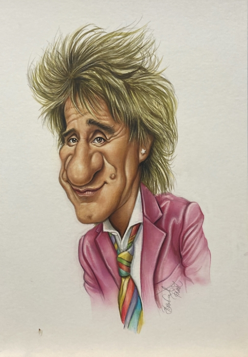 BERNHARD PRINZ: Rod Stewart