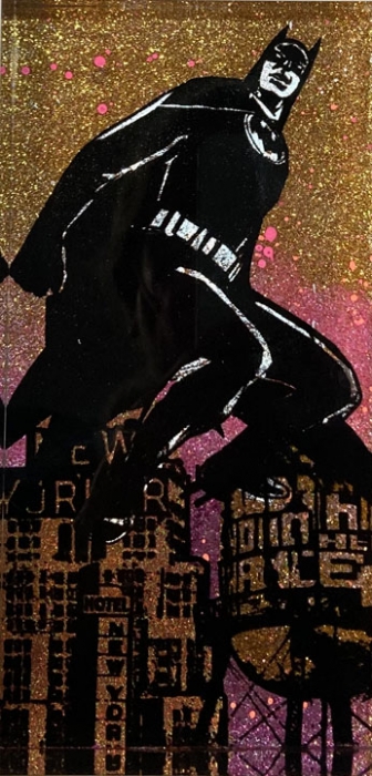 SANDRA RAUCH: Badman (Acrylblock)