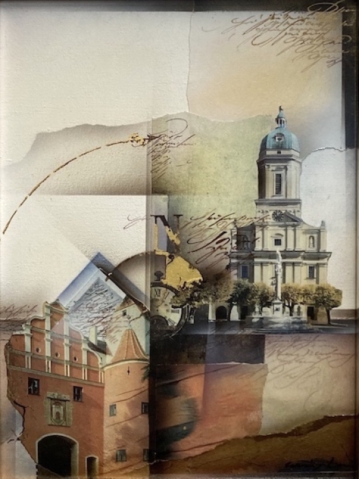 WULF REINSHAGEN: Oberes Tor und Hofkirche in Neuburg