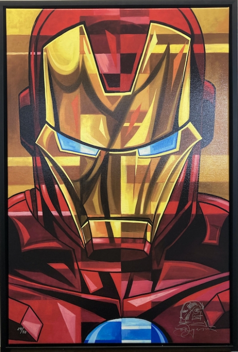 TIM ROGERSON: Iron Man - gerahmt