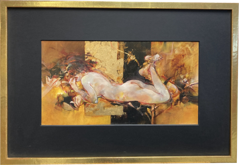 VANNI SALTARELLI: Liegende Dame